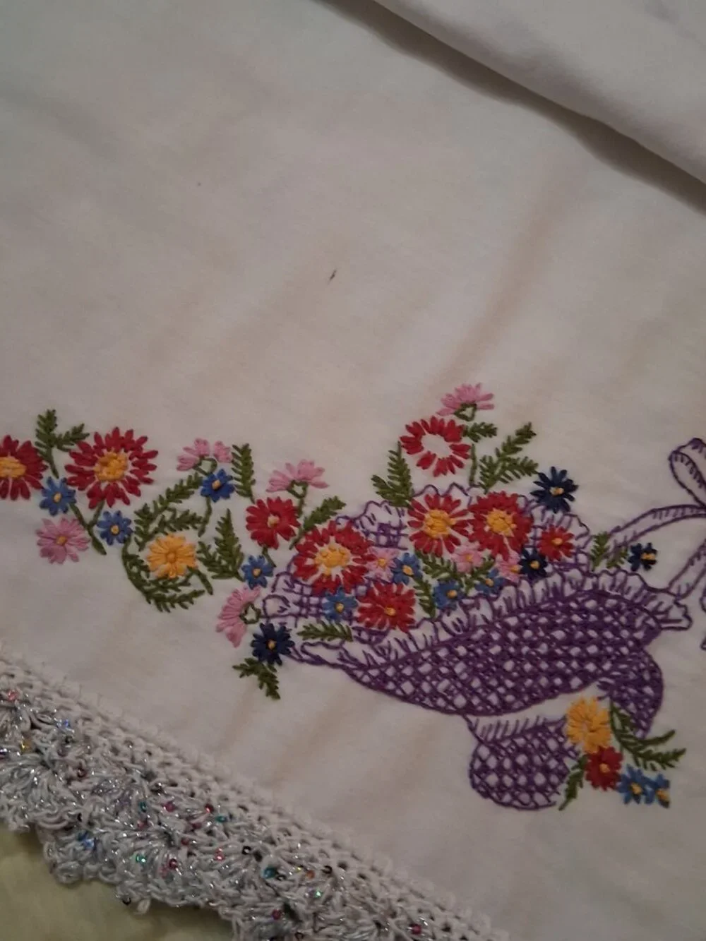 Embroidered Pillow Case (Set of 2)